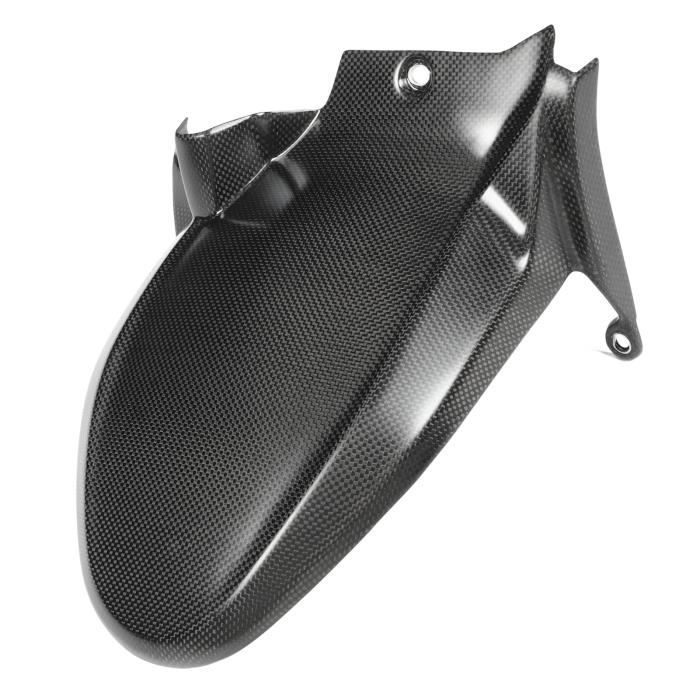 Garde-Boue Arrière Moto Fibre Carbone Noir Motoforti Pour Surron X160 - Pack 1