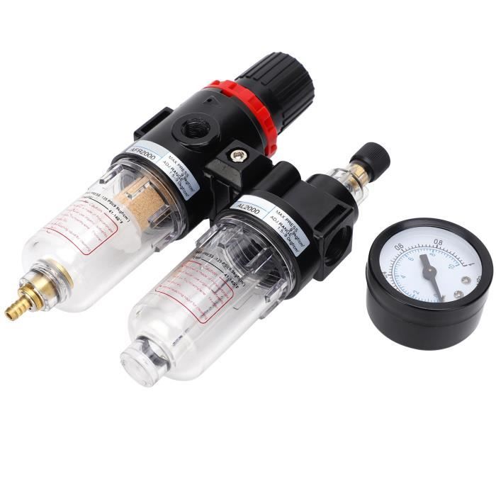 Vanne De Régulation Pression D'Eau G3/4 Avec Manomètre – Réducteur Pression Pour Irrigation Jardin Et Serre
