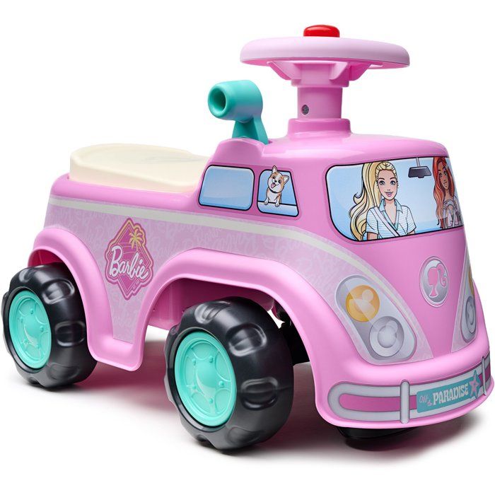Porteur Enfant Van Rétro Barbie 1 À Falk - vue 2