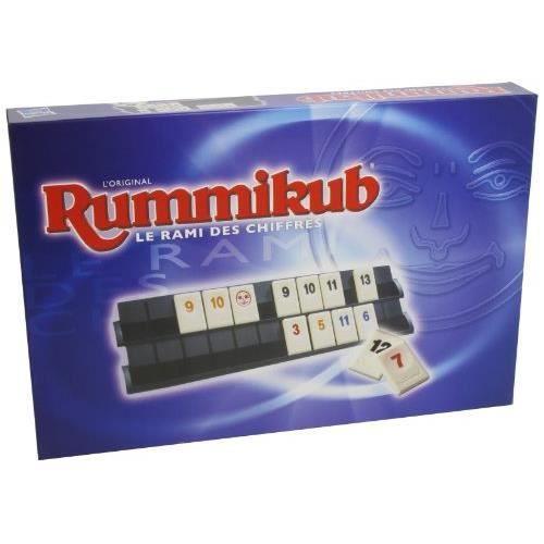 Jeu Rummikub Boîte Métal - Jeu De Société Réflexion - Version Française - Idéal Voyage