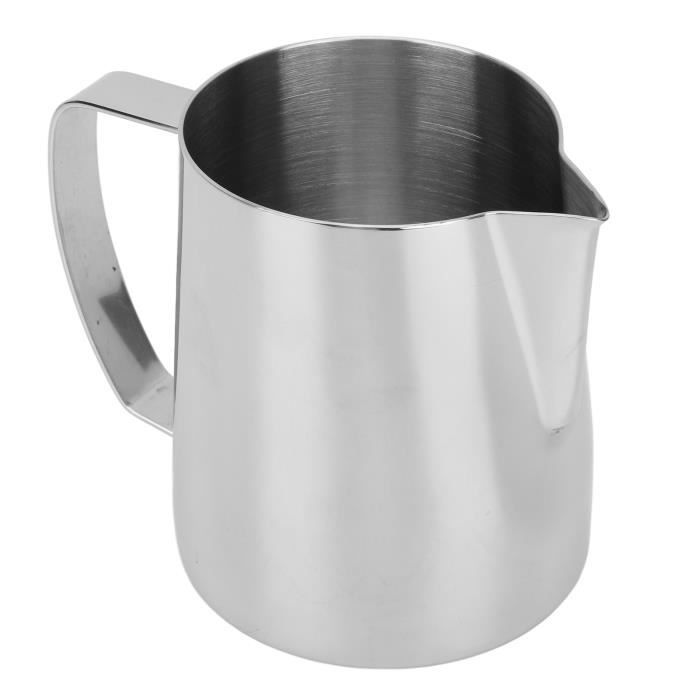 4 Mini Pichets à Lait En Inox - Idéal Pour Café, Sauce, Miel - Bec Verseur Pour Latte Art - 57 Ml