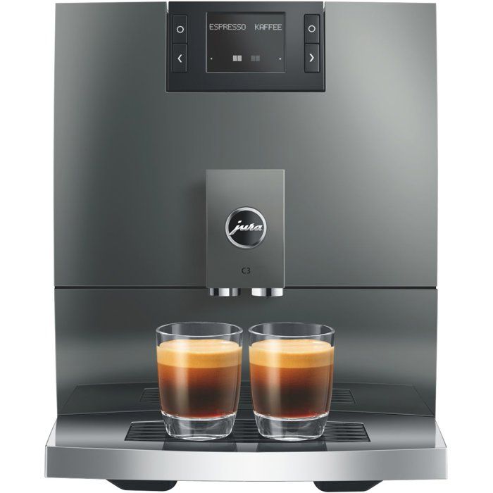 Machine à café Expresso broyeur – JURA – C3 Piano Inox EA – – – Inox – 17 spécialités – boissons lactées