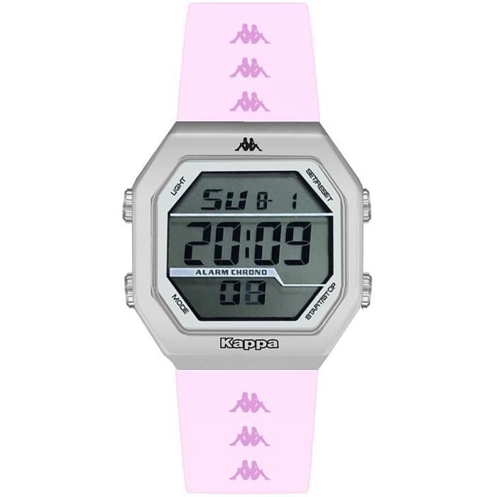 Montre - Kappa - PE-22 - Digital - Silicone - Unisexe - Rose