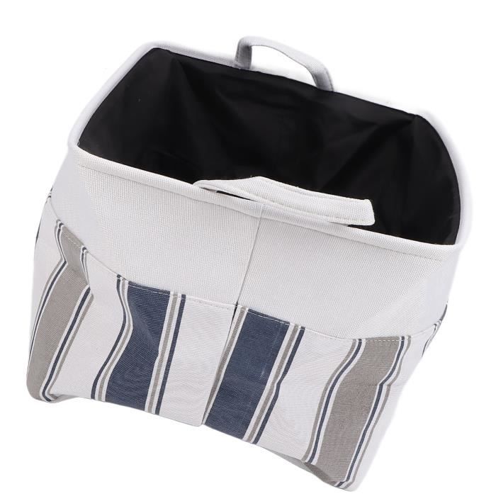 Panier de rangement avec serviette