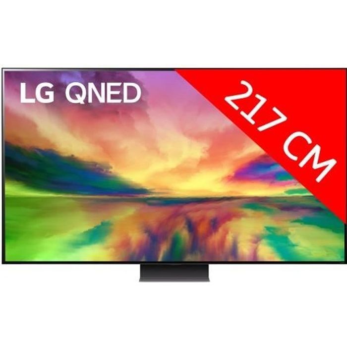 TV LG QNED 4K 217 cm - Blanc - Smart TV - 86QNED81