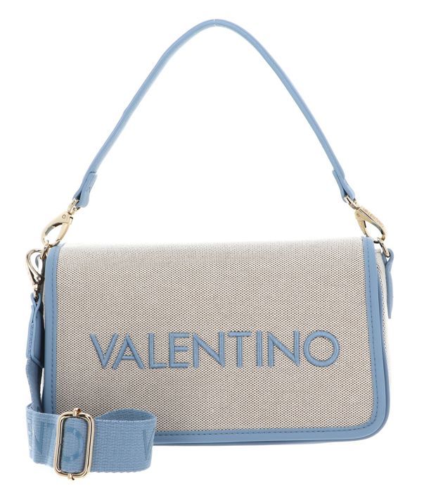 Sac à Bandoulière Valentino Moses Flap Bag Couleur Avion (bleu) - Neuf étiquettes