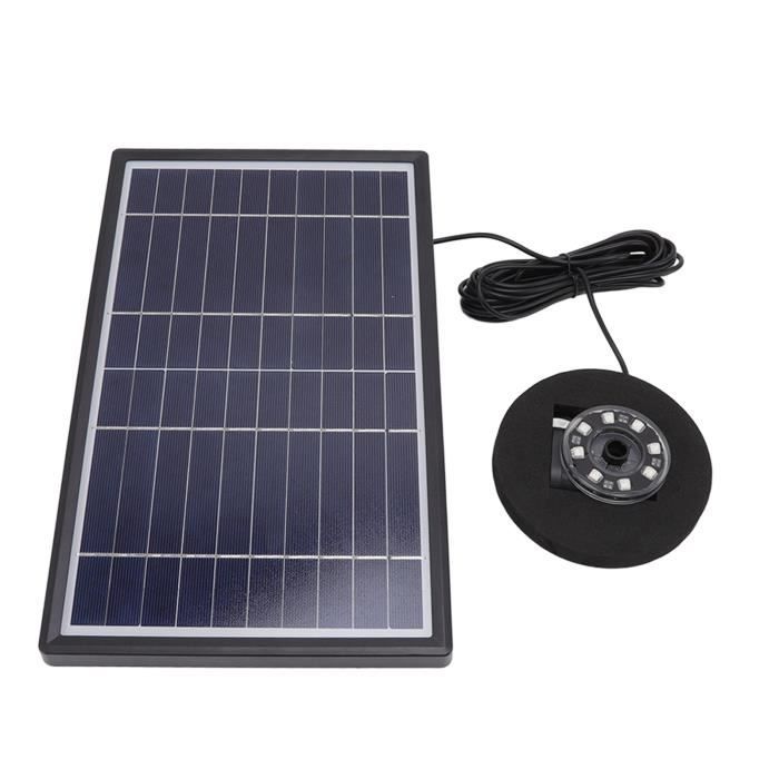 Pompe Solaire Pour Bassin 180 L/H - 5W, Moteur Sans Balais, Pour Fontaine, Bain D'oiseaux, Aquarium