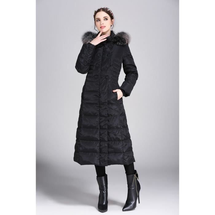 doudoune avec capuche fourrure