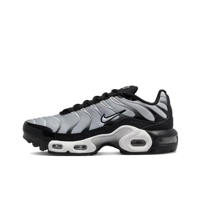 Sneakers Nike Air Max Plus TN noir gris Synth tique Mixte Adulte