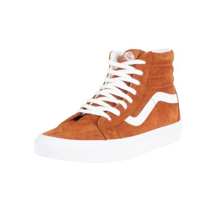 vans marron daim
