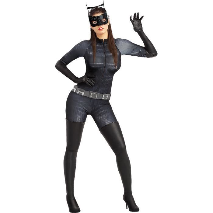 Déguisement Catwoman femme - Funidelia - DC Comics - Noir - Multicolore