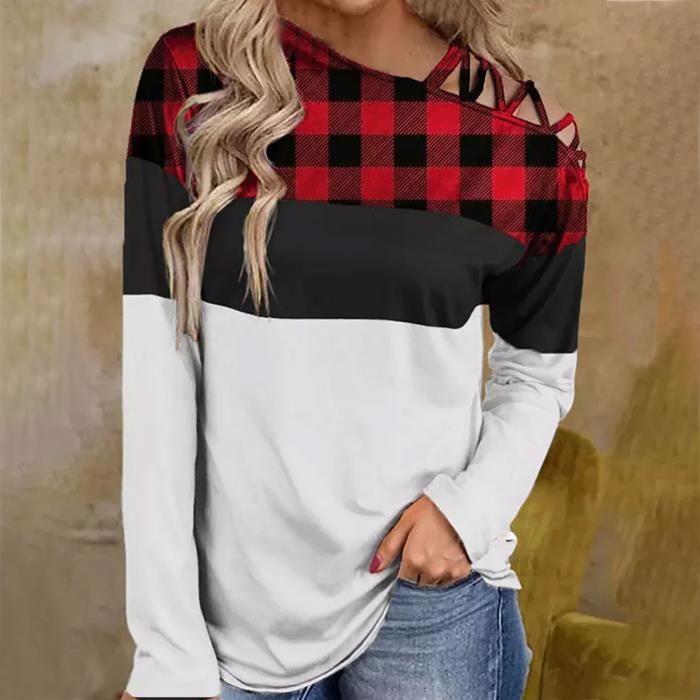 Haut Femme à Manches Cloches - Noir Et Blanc - Épaules Dénudées (off-shoulder) - Neuf Avec étiquettes - Marque Just Blue