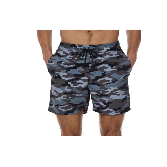 Shorts Homme Gaufré Décontracté