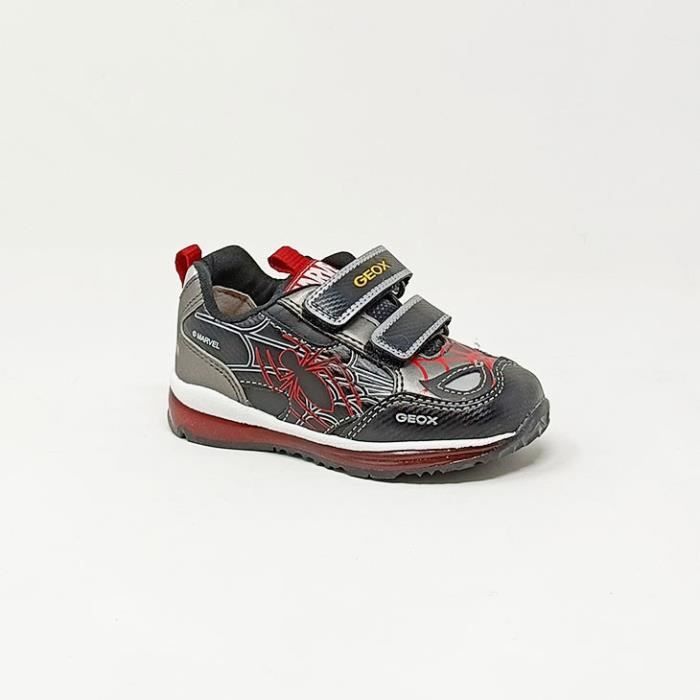 Geox Baskets Geox B Todo Garçon Noir CS - GEOX - Spiderman - Scratch - Plat