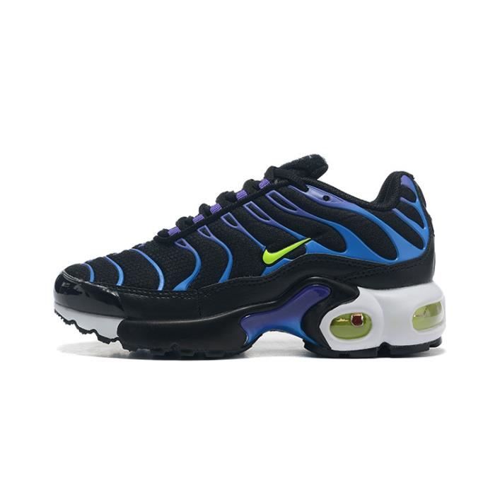 Baskets Nike Air Max TN Plus Enfant Chaussures de Entrainment Noir