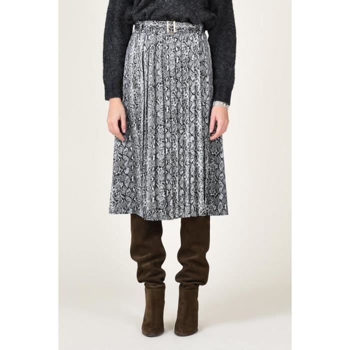 MOLLY BRACKEN - Jupe longue - grise - XS - Gris - Jupes Gris - Cdiscount Pr??t-?�-Porter