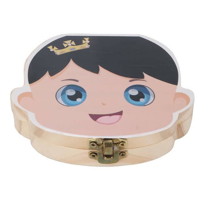 Cikonielf boîte des dents de bébé Boîte à Dents de bébé, Organiseur de Souvenirs pour Enfants en