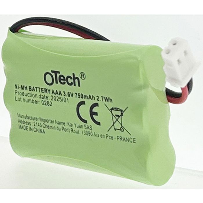 Batterie Électrostimulation Otech Compatible Slendertone System Mini
