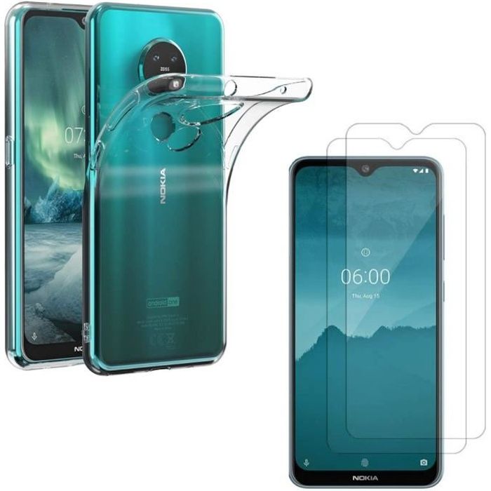 Protection écran Verre Trempé Pour Nokia 7.2 – Film Protecteur Intégral 3 Couches