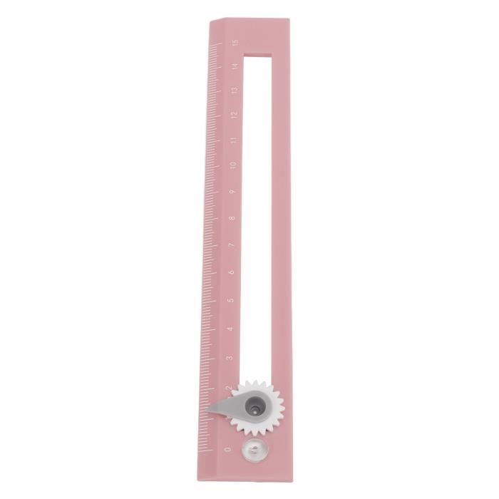 AJW-Tomaibaby Règle D' Outils de Dessin de Compas Mathématiques: 2Pcs