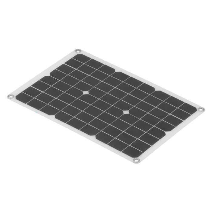 Panneau Solaire 20W 12V DeWin - Chargeur De Batterie Portable Avec Pinces Pour Voiture