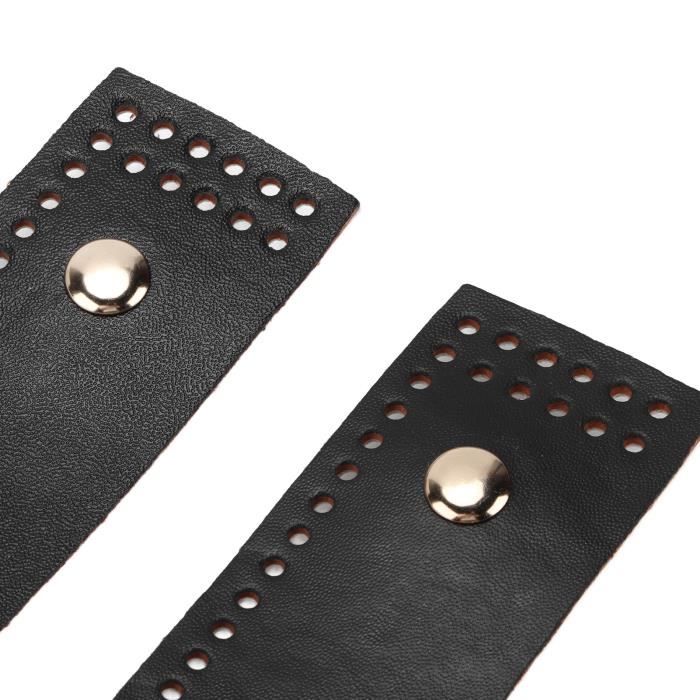 Étui En Cuir PU Pour Anches De Basson - Boîte En Bois, Capacité 6 Anches, Fermeture Boucle - 10