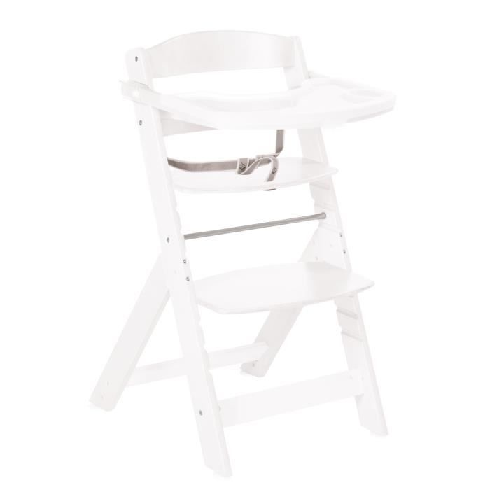 Roba Plateau Repas Pour Chaise Haute Sit Up Flex - Bois Naturel Amovible Et Nettoyage Facile