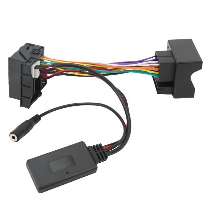 Adaptateur AUX Bluetooth 5.0 Pour Autoradio VW/Seat - RCD210/310/510, RNS510 - Appels Mains Libres