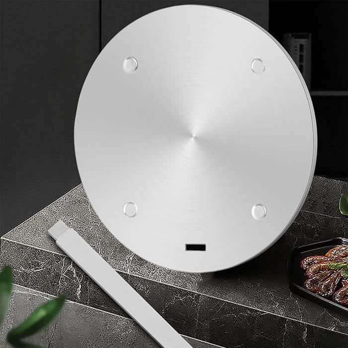 Plaque Diffusion Chaleur Pour Cuisinière Gaz - Répartiteur Fonte, Adaptateur Pour Ustensiles Non Induction, 38x19cm - 12
