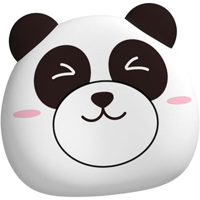 Repose-poignet Souris Ergonomique Panda Mignon - Matériau Doux Confortable - 13,5x7x3 Cm - 12
