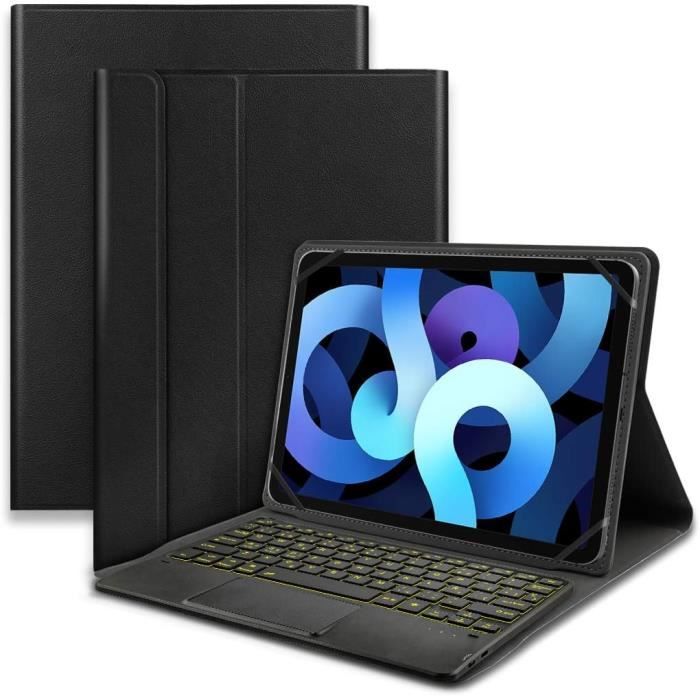 Étui Clavier Bluetooth Rotatif Pour Tablette FASTWD Android 14 10" - Navitech Voyager Series