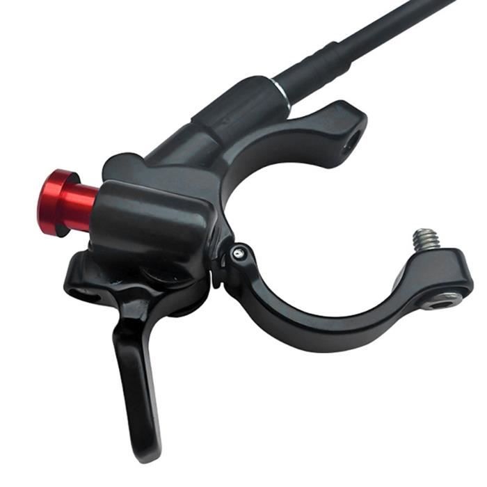 Levier De Tige De Selle Télescopique – Alliage Alu, 22,2 Mm, Pour VTT Et Route – Léger, Avec Clés