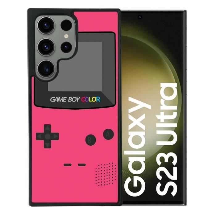 Coque en silicone Game Boy pour Samsung Galaxy S3 - noir, blanc ou rose.