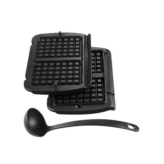 Tefal Xa724810 Deux Plaques À Gaufres Et Une Louche Optigrill Plaque De Gril À Gaufres Optigrill - vue 2