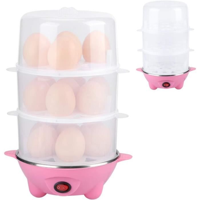 Cuiseur à œufs électrique DASH Rapid 6 - Capacité 6 œufs, Cuisson Rapide, Blanc, 350W