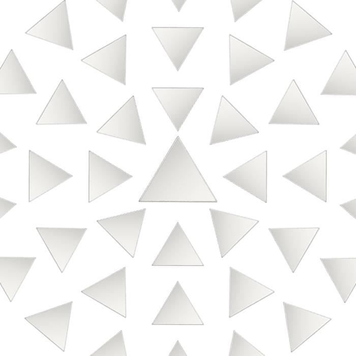 Swpeet 450 G Mosaïque Verre Mélangée – Carrés & Triangles Multicolores, Idéal Loisirs Créatifs & Déco Maison