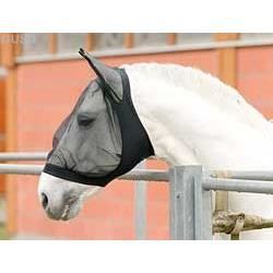 Masque Anti-mouches Tough 1 Pour Poney – Noir, Confort, Protection Yeux Et Oreilles