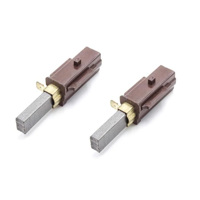 Balais Charbon (x2) Pour Lave-linge Miele W761, W763, W765 - Neufs - Réf Vhbw