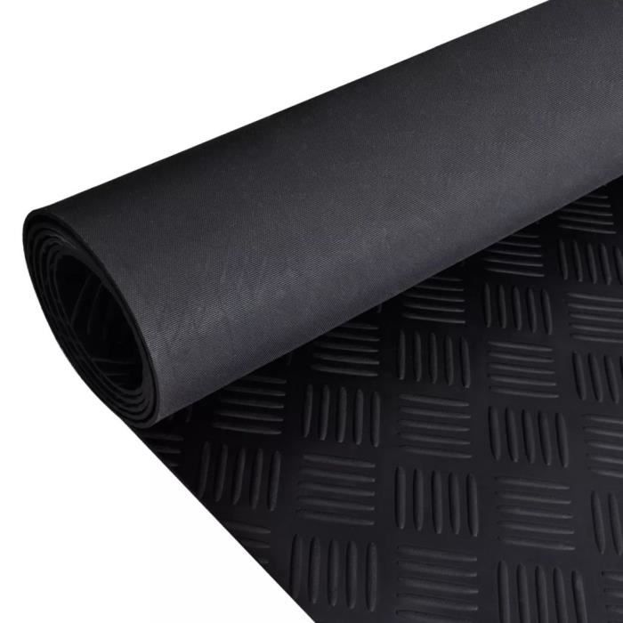 Caoutchouc Tapis Sol SBR protection de coffre Lisse Noir 1 Mm b-100cm Antidérapant-Tapis Caoutchouc Tapis Sol SBR protection de coffre Lisse Noir 1 Mm b-100cm Antidérapant-Tapis