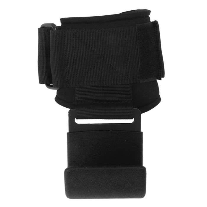 Hustlers Only Coudières D'Haltérophilie 5mm Néoprène - Soutien Articulaire Puissant Pour Gym, Fitness & Musculation (M, Noir)