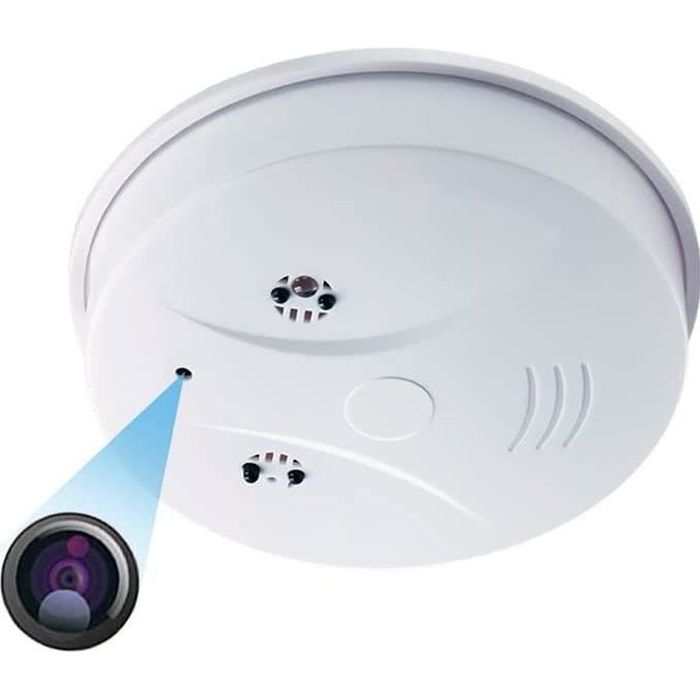 Caméra Espion HD Détecteur De Fumée - Acesee ASD20HP - 1280x720p