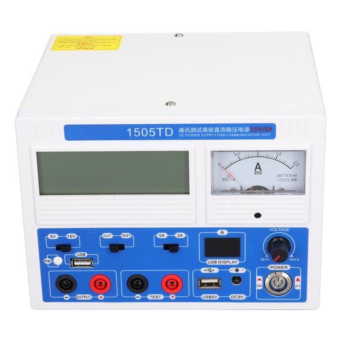 Module Alimentation Régulée DPS5005 - Tension/Courant Constant - Affichage LCD - 0-50V 5A
