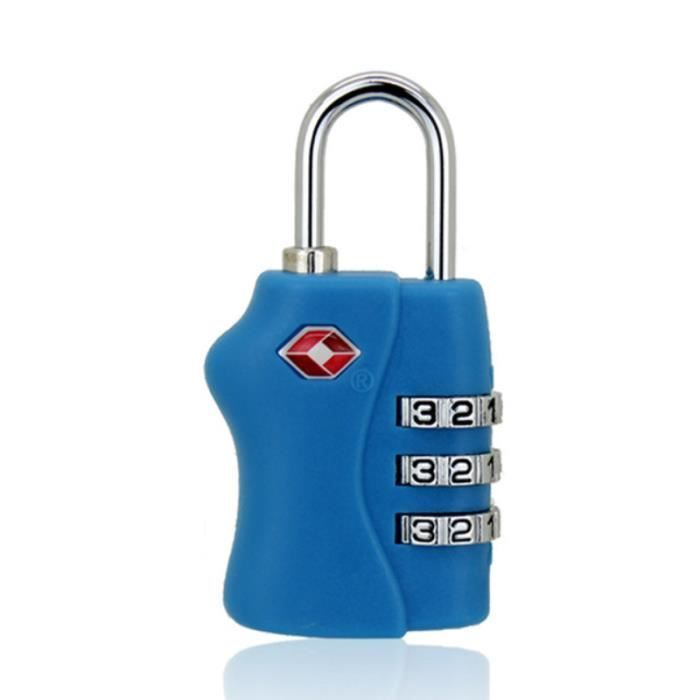 Lot De 10 Cadenas à Bagages Colorés - Avec 20 Clés - Acier Inoxydable Et ABS - Pour Valise, Casier, Armoire, Boîte à Outils