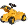 Tracteur Rolly Toys Volvo junior 97cm jaune avec remorque - Pour enfants à partir de 18 mois-1