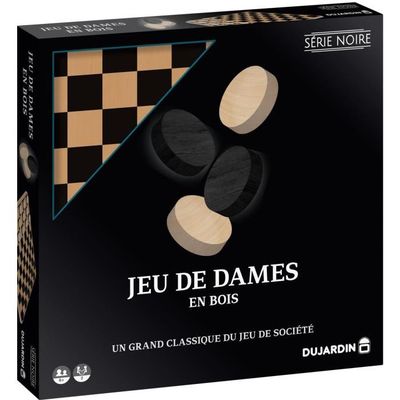 Jeu De Dames L – Damier 28x28 Cm En Bois De Charme, Pliable, Pièces 2 Cm, Fabrication Artisanale, éco-responsable