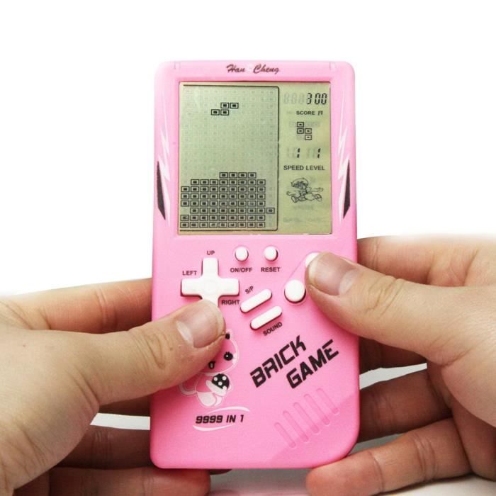 Console de jeu portable classique, 26 jeux intégrés dont Tetris, écran Console de jeu portable classique, 26 jeux intégrés dont Tetris, écran