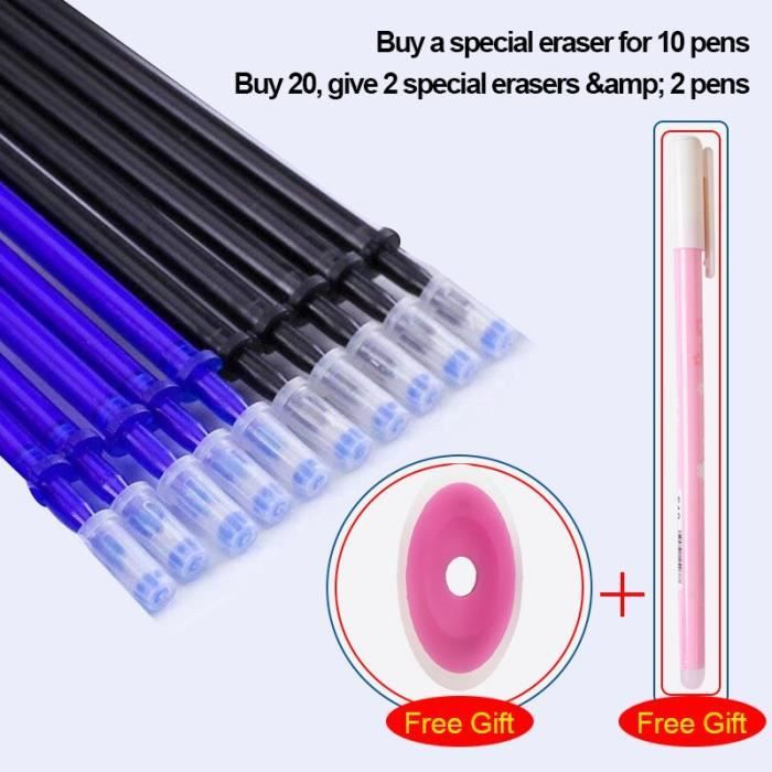 100 Pièces Recharge Stylo Effaçable à Chaud Pour Tissu Cuir - Stylo Disparition Haute Température Couture