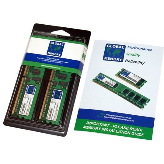 Lot De 2 RAM DDR2 4Go PC2-5300P ECC Registered - 8Go Total, Neuf