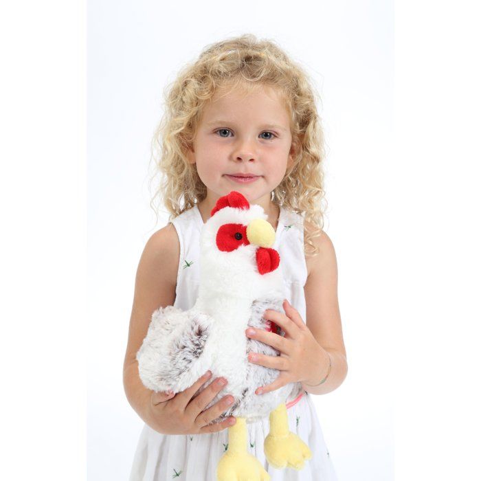 Peluche Gallina De Pascua Con Sonido – Les Amis De Pâques, 13 Cm, Suave Y Con Grito Al Pulsar, Pilas Incluidas (no Reemplazables)