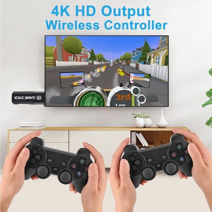BLANC - Console de jeu vidéo Mini TV, manette sans fil, jeux rétro BLANC - Console de jeu vidéo Mini TV, manette sans fil, jeux rétro